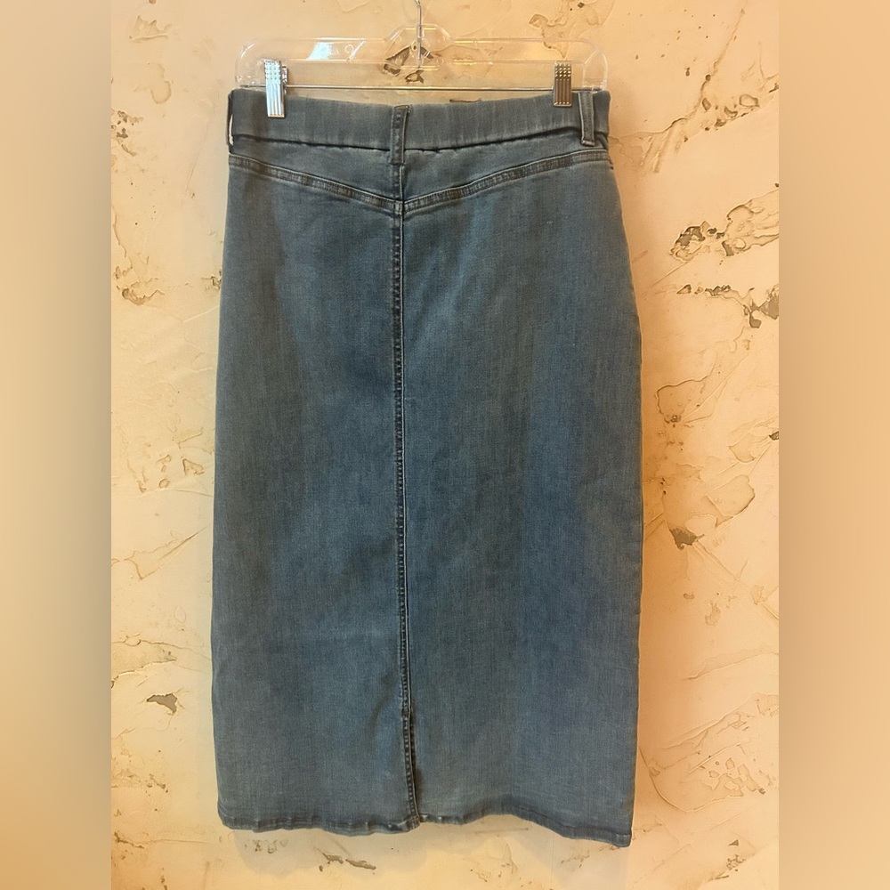 NWT Canyon Retreat Long Denim Skirt | Classic Long Blue Jean Skirt Size 8 - Picture 5 of 10